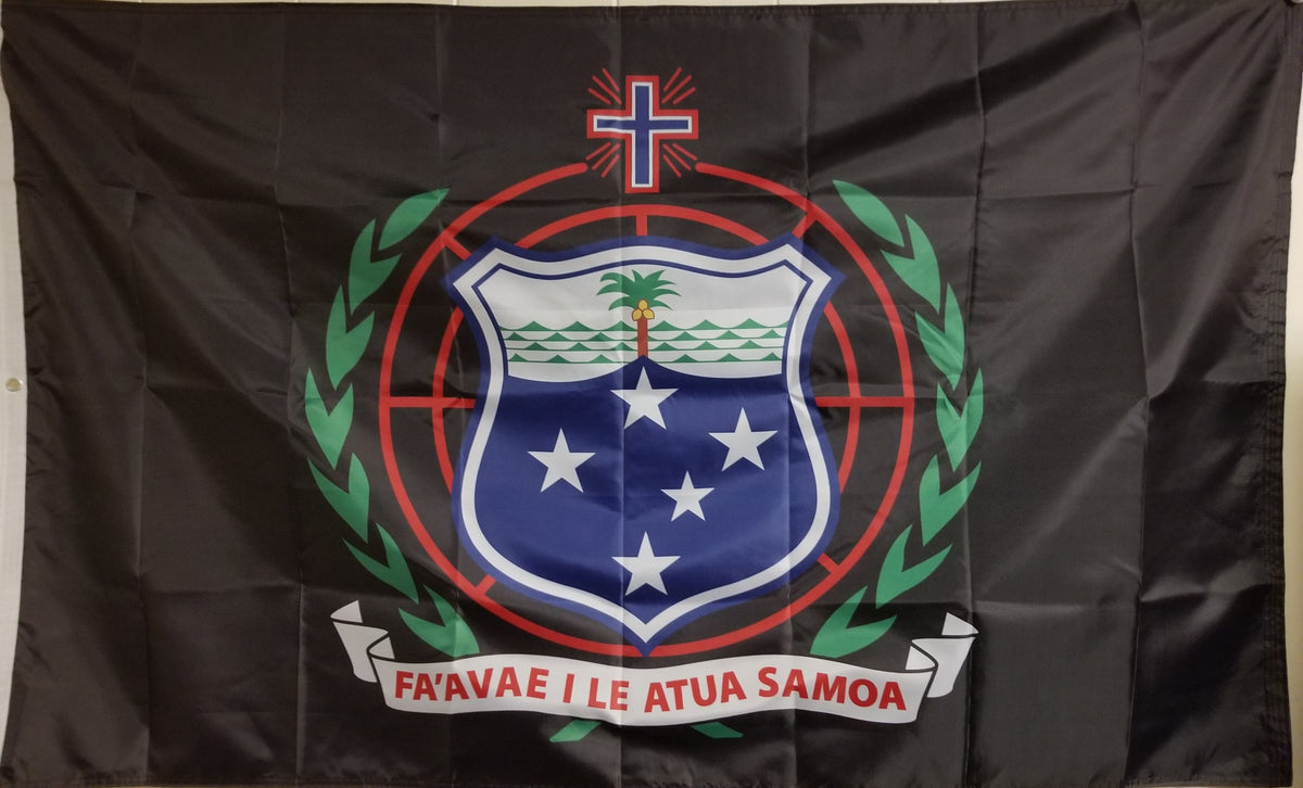 Samoan Coat of Arms Sticker - Decal - American Made - UV Protected Samoa Flag Wsm Ws Coa Samoan Coat of Arms Sticker - Decal - American Made - UV Protected Samoa Flag Wsm Ws Coa