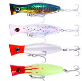 4.75" Holographic Popper Plug Lures