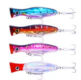 4.75" Holographic Popper Plug Lures