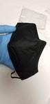 Black Cotton Mask With 2 Removable Filters