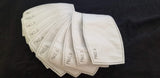 BULK LOT 10, 20, 60, 100 Pieces Activated Carbon Mask Filter Replacements.