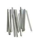 100 Pieces Nose Bridge Nosebridge Strip Aluminum Bendable Strip for Mask Making DIY