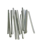 100 Pieces Nose Bridge Nosebridge Strip Aluminum Bendable Strip for Mask Making DIY