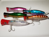 4.75" Holographic Popper Plug Lures